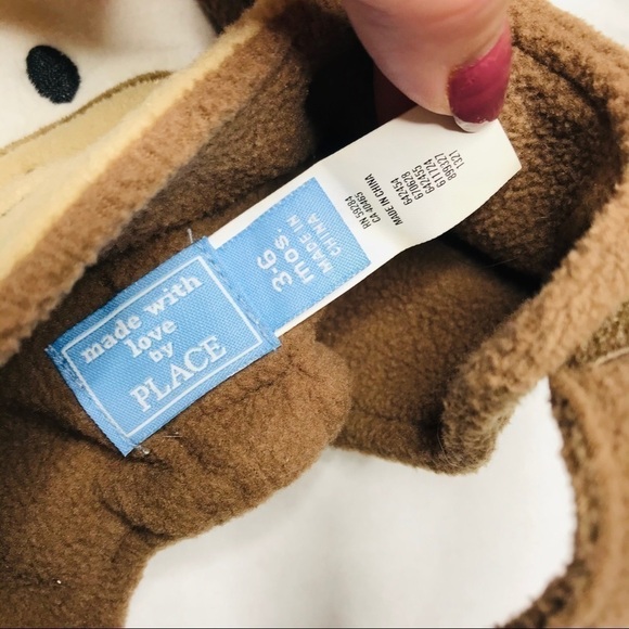 THE Children’s Place Monkey Fleece Winter Hat - Picture 4 of 6